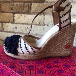 Tory Burch Shaw wedge espadrille